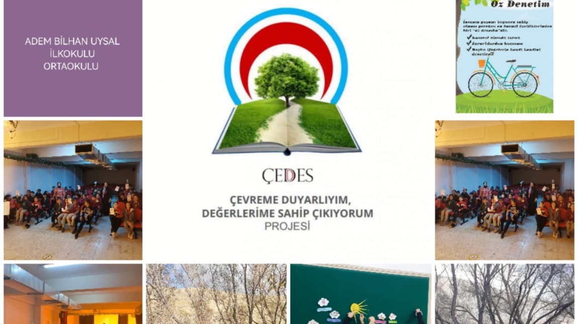 ÇEDES Projesi kapsamında okulumuz bünyesinde kurulan Değerler Kulübümüz faaliyetler düzenlemiştir.